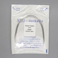 Dental Orthodontic Arch Wire Super Elastic Niti Round Ovoid Upper/Lower 012-020