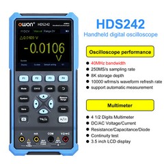 OWON HDS200 Series Handheld Digital Oscilloscope 2CH+1CH Waveform Generator USB
