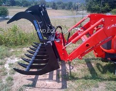 NEW 72″ LD ROOT GRAPPLE ATTACHMENT Tractor Loader Bucket Rake Kubota Mahindra LS