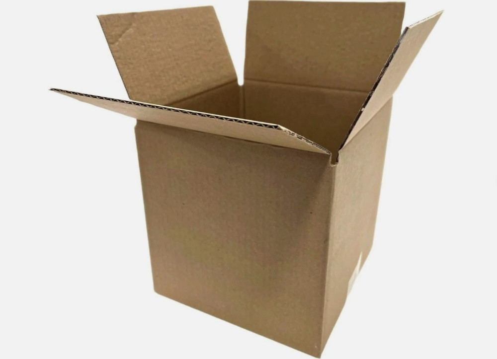 100 6x6x6 Cardboard Paper Boxes Mailing Packing Shipping Box Corrugated.