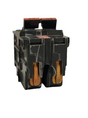 Federal Pacific FPE NA240 2 Pole 40 Amp Stab Lok Circuit Breaker – Red Handle