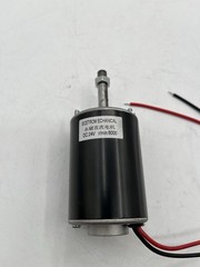 DC 24V 30W 6000RPM Brushed Permanent Magnet Electric Motor
