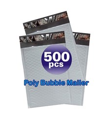 Fantasybuy 500 #0 Poly Bubble Padded Envelopes Mailers 6 X 9