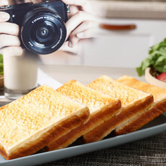 4 Slices of Artificial Toast Fake Slice of Toast Realistic Fake Food for Display