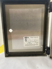 SAGINAW CONTROL SCE-10086ELJSS Stainless Steel Electrical Box Used