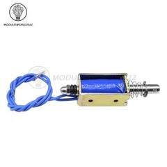 JF-0530B DC 24V 300mA 5N/10mm Pull-Push-Type Reset-Style Solenoid Electromagnet