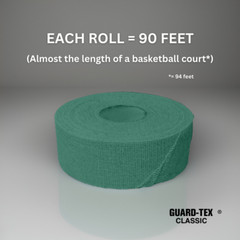 GUARD-TEX GREEN SELF-ADHERING FINGER TAPE 3/4″x30 Yd. #41308 16 ROLL PK