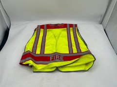 ML Kishigo Fire Department Neon Yellow Safety Vest Size 2XL-4XL