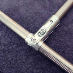 12 PCS 1 Inch T Pipe Clamps, HeavyDuty Galvanized Steel Connectors with Bolts…