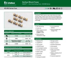10 SMD Fuse 2.5A 125V 045102.5MRL LITTELFUSE NANO 2 Very Fast-Acting 6.1X2.7X2.7
