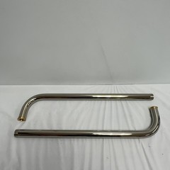 Signature Hardware Freestanding Tub Supply Lines Polished Nickel NB-116PN-U