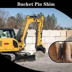 Bucket Pin Shim Kit 50mm for Excavator And Skid Steer 3mm Thickness Detachable