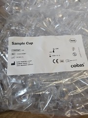 Sample Cup, 3mL, polystyrene , 250/bag, #10394246001 (4 Bags) 1000 Total