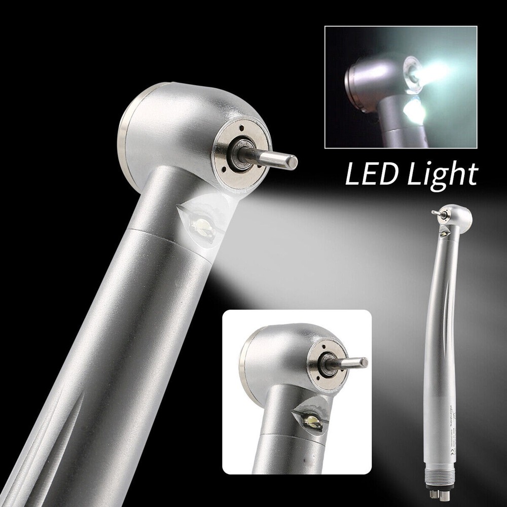 NSK Style Dental Fiber Optic LED E-generator/ High Speed Handpiece NoLED 2/4HOLE