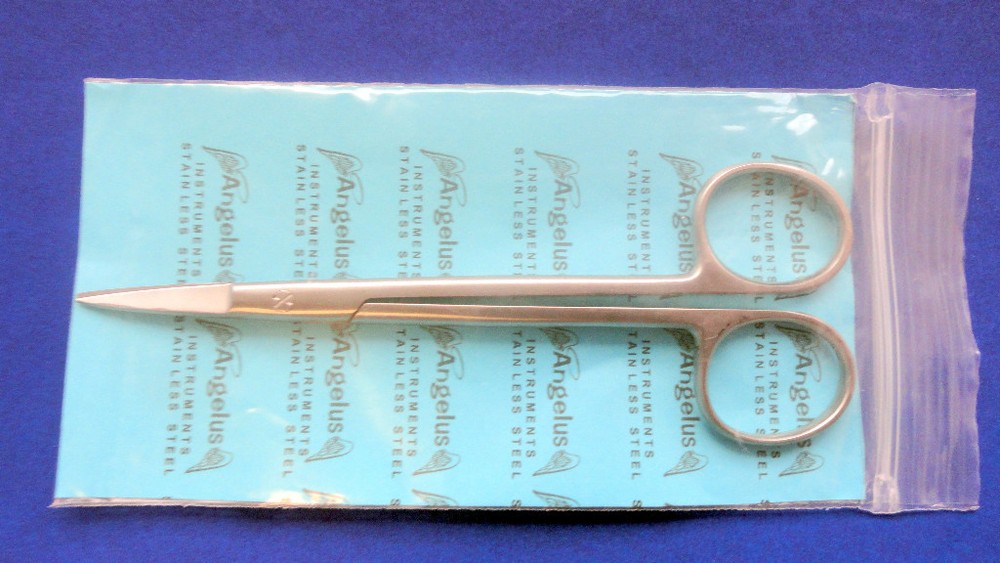 Medical Dental Scissor IRIS STRAIGHT 4 1/2″ / 11.5 Cm ANGELUS