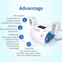 Professional Cool Freeze Beauty Machine 2 Handle for Body Silhouette Enhancement