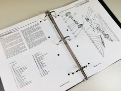 Massey Ferguson 200 230 240 250 Tractor Service Manual Repair Shop Hard Binder