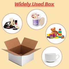 Durable 30 Pack White Corrugated Shipping Boxes – Lightweight & Easy to Assemble