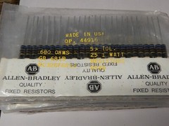 Allen Bradley 1 Watt 25 Piece Resistor Packs Various Values Most 5%