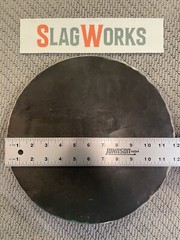 12 inch disc 3/8 inch thick steel plate 3/8”x12” disc A36 Hot Roll .375 Thick