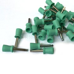100 PCS Dental Prophy Polishing Cup Latch Type for Contra Angle Handpiece USA