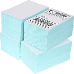 4″x6″ Fanfold Direct Thermal Shipping Labels Zebra & Rollo Printers 1000/Stack