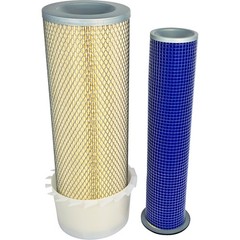 Outer Inner Air Filter Kit P182062 P119539 Fit for Case IH 1840 1845C Skid Steer