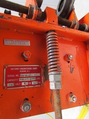 Saturn Eng T144 Monorail Bridge Tractor Powered Beam Power Trolley 4000Lb 70FPM