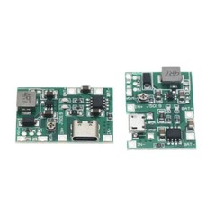 10PCS Micro USB/Type-C 3.7V Lithium Battery Charger Module Boost Step Up 5V 9V