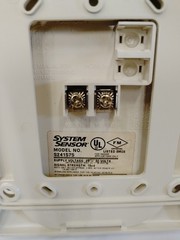 System Sensor S241575W White Strobe – WORN BOX