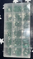 6x 2-212 Silicone/Nitrile Orange O-Rings 6 Pieces O-Ring