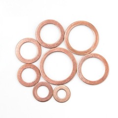 150pcs Copper Sealing Washers – 8 Sizes Kit