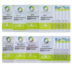 Wave Dental Carbide Burs Round Latch Bur RA 2 4 Long Surgical Bur LAOS RA SURG 4