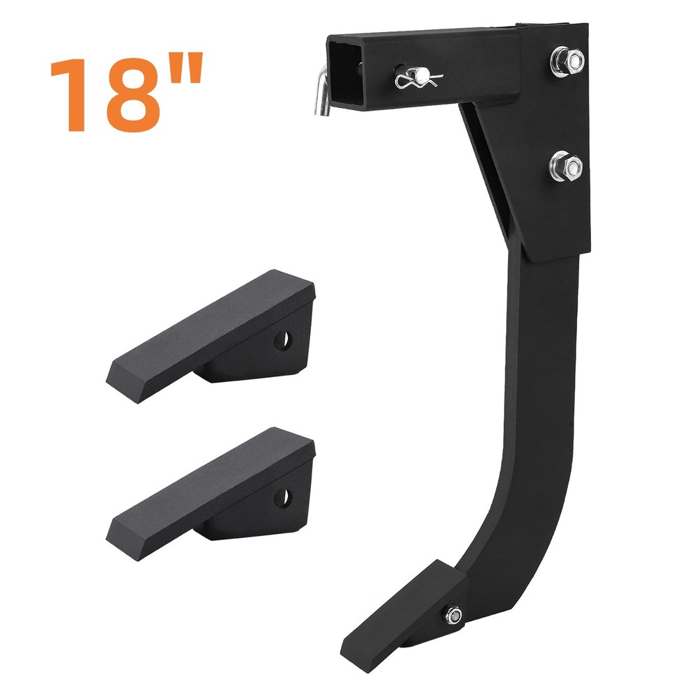 Hitch Mounted Ripper Box Scraper 18″ Shank Fits 2″ Receiver for Tractors ATV UTV