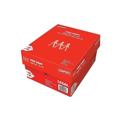 High-Quality 8.5″x14″ Copy Paper, 20lb, 92 Bright, 500 Sheets/Ream, 10 Reams