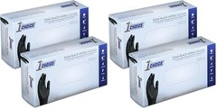 1st Choice Black Nitrile Gloves Disposable Latex Free – Exam Grade Black Glov…
