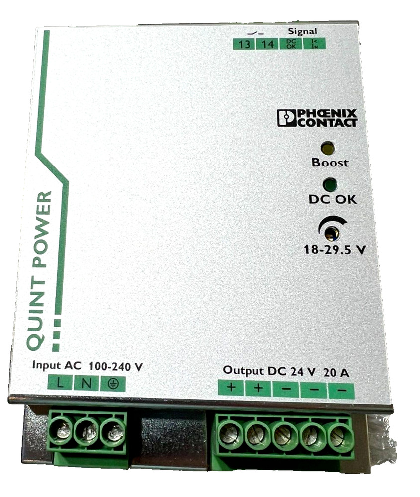 Phoenix Contact QUINT-PS/1AC/24DC/20 Power Supply Unit DIN Mount