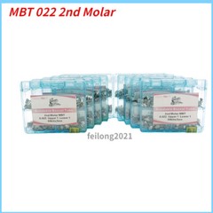 50Sets Dental Orthodontic Buccal Tube 1st 2nd Molar Tube Roth MBT 022/018 Mesh
