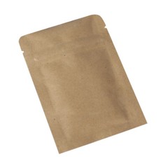 New Flat Brown Kraft QuickQlick™ Mylar Bags Pouches Different Sizes
