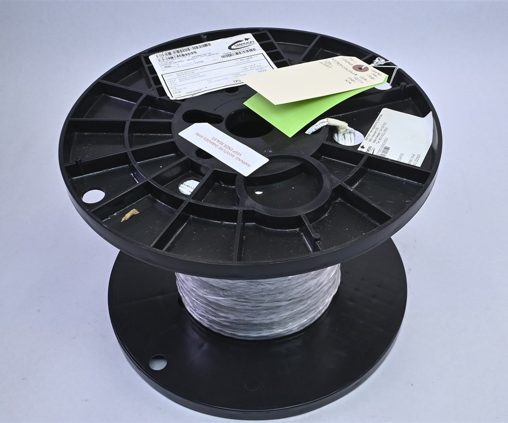 600ft Aerospace Dual Conductor 22AWG Wire ETFE Insulation and Silver Copper Core