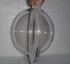 SupremeTech Acrylic Dome/Plastic Hemisphere – Clear – 3″ Diameter, 1/2″ Flange
