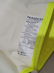 RARE Vintage Con Edison NYC New York Lineman Raincoat Safety Jacket USA MADE