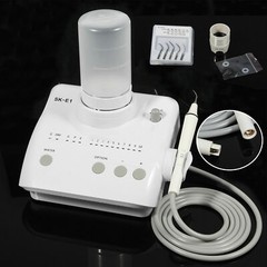 Dental Ultrasonic Piezo Scaler w/ 2 Water Bottles Handpiece fit EMS Woodpecker
