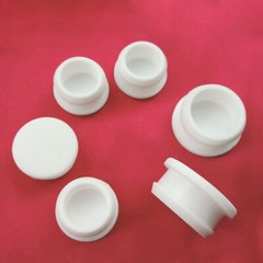 White Snap-On Hole Plug Silicone Rubber Blanking Seal Bung Pipe Tube 2.5mm-60mm