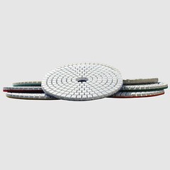 Concrete Polishing Pads 4″ Wet Dry Concrete Sanding Discs Set Concrete Polishing