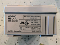 OMRON H5L-A; 24h, 7day Time Switch – Free Shipping