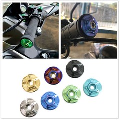 Nmax/Force/Tmax Titanium Alloy CNC Handlebar Plug Ti Gasket Titanium Washer