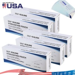 UP to 2000 3.5″ x 10″ Self-Sealing Sterilization Pouch Sterilizer Bag Autoclave