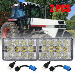LED Front headlights For Case Tractors 1294 1394 1494 1594 2094 2294 2394 2594