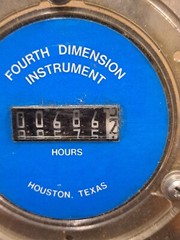 Fourth Dimension Instrument Hour Meter 120V 60 Hz Model # 106111 Used & Working